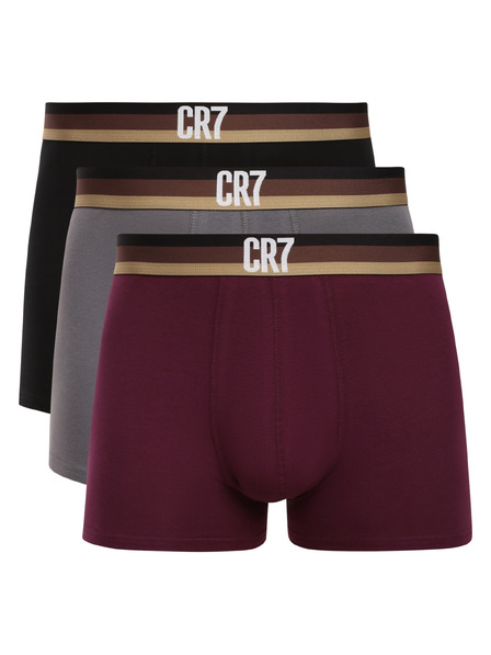 CR7 Paket od tri - muške bokserice CR7 višebojna