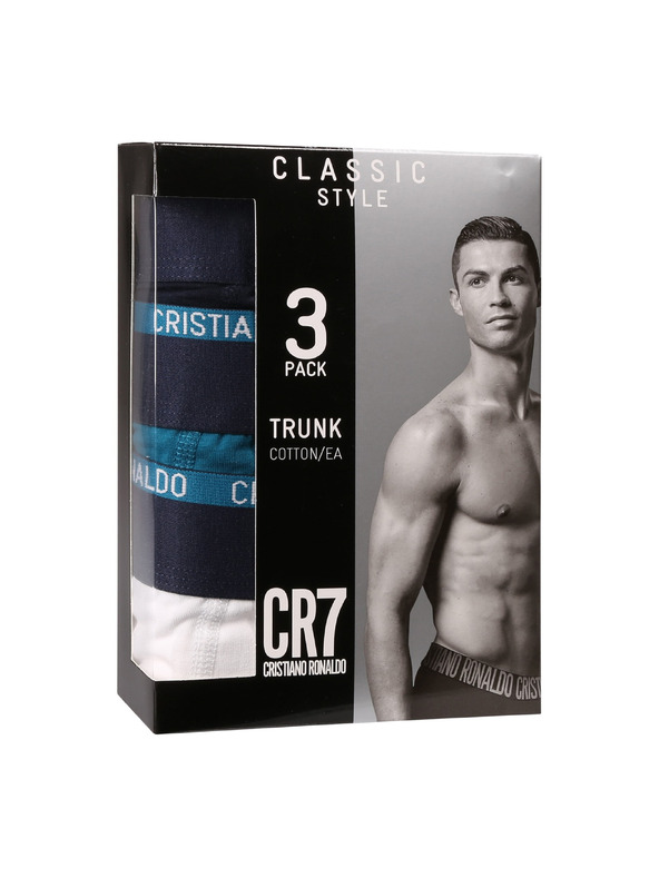 CR7 Paket od tri - muške bokserice CR7 višebojna