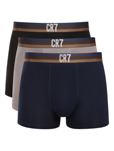 CR7 Paket od tri - muške bokserice CR7 višebojna