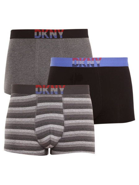 DKNY Paket od tri - muške bokserice DKNY Hinton višebojna (U5_6660_DKY_3PKB)
