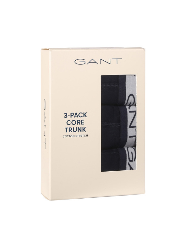 Gant Paket od tri - muške bokserice Gant plave