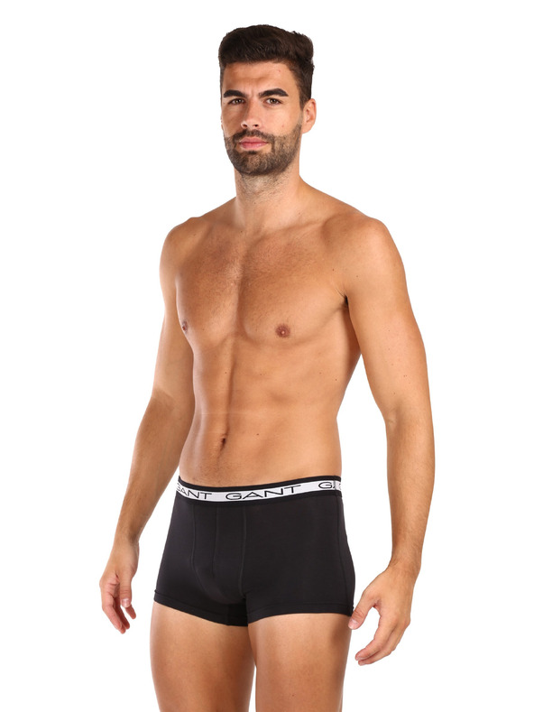 Gant Paket od tri - muške bokserice Gant crne