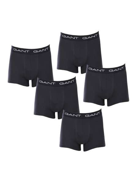 Gant Paket od pet - muške bokserice Gant crne