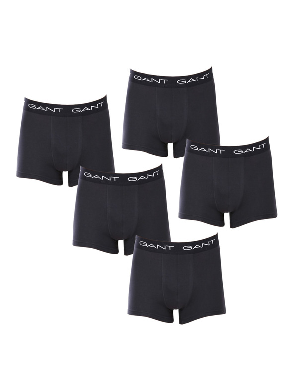 Gant Paket od pet - muške bokserice Gant crne
