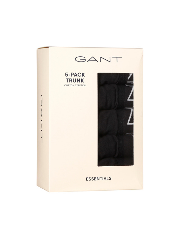 Gant Paket od pet - muške bokserice Gant crne