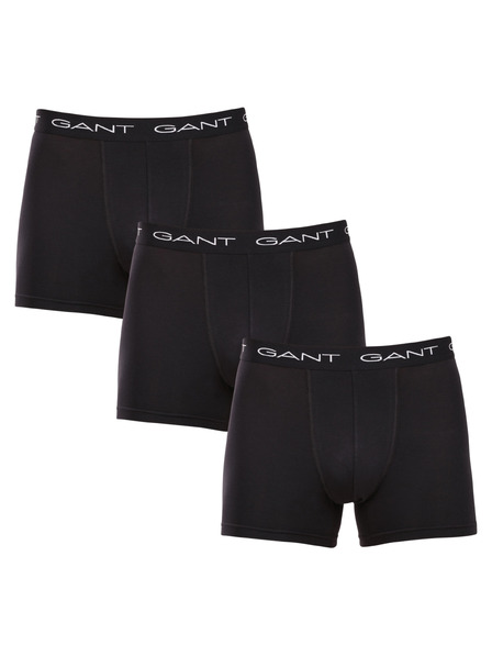 Gant Paket od tri - muške bokserice Gant crne