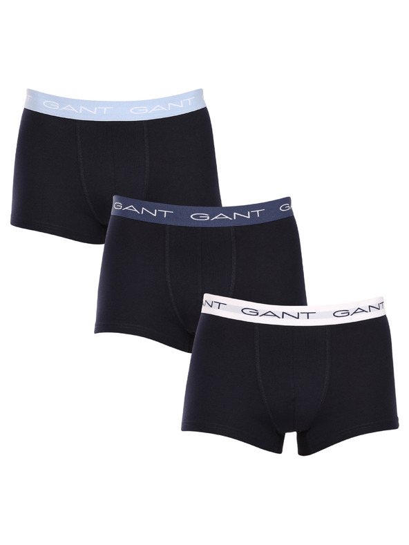 Gant Paket od tri - muške bokserice Gant plave