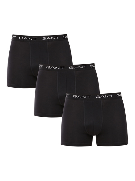 Gant Paket od tri - muške bokserice Gant crne