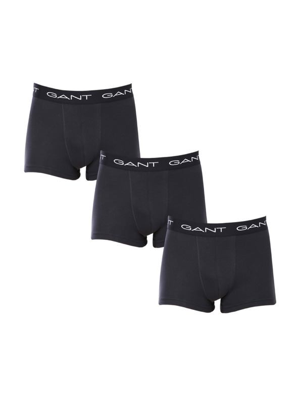 Gant Paket od tri - muške bokserice Gant crne