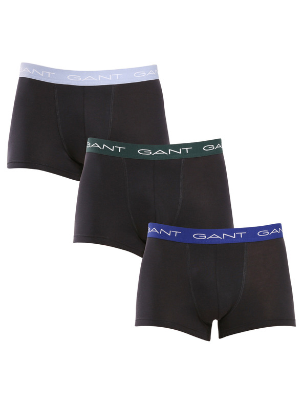 Gant Paket od tri - muške bokserice Gant crne