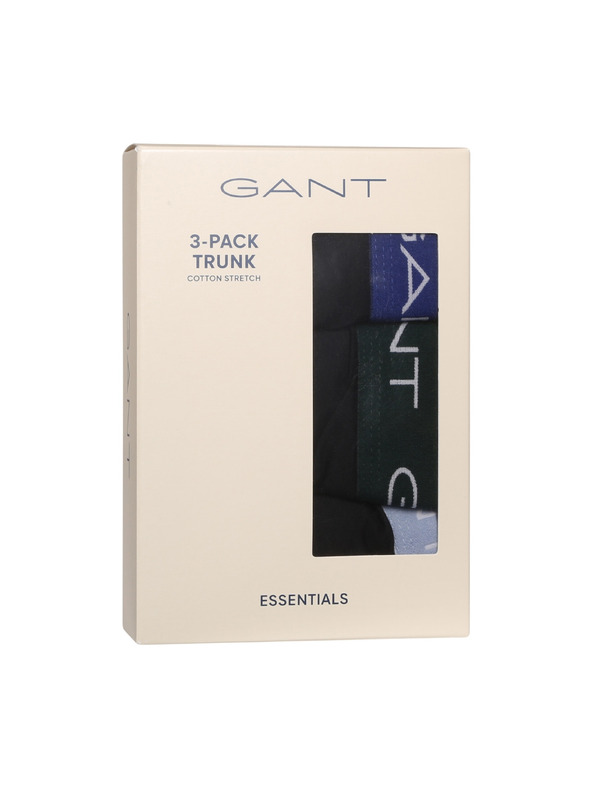 Gant Paket od tri - muške bokserice Gant crne