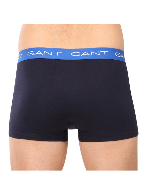 Gant Paket od tri - muške bokserice Gant tamno plave