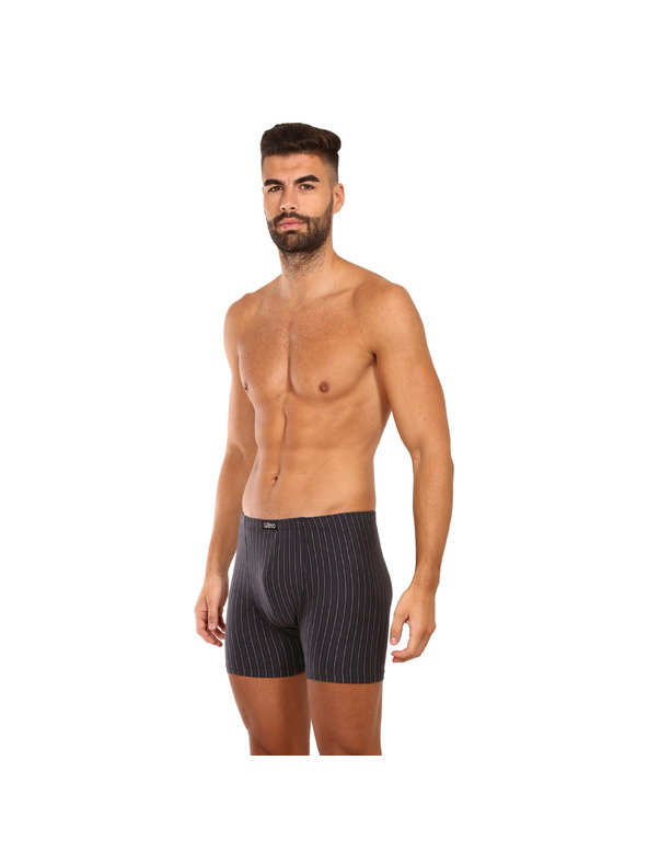 gino Muške bokserice Gino sive
