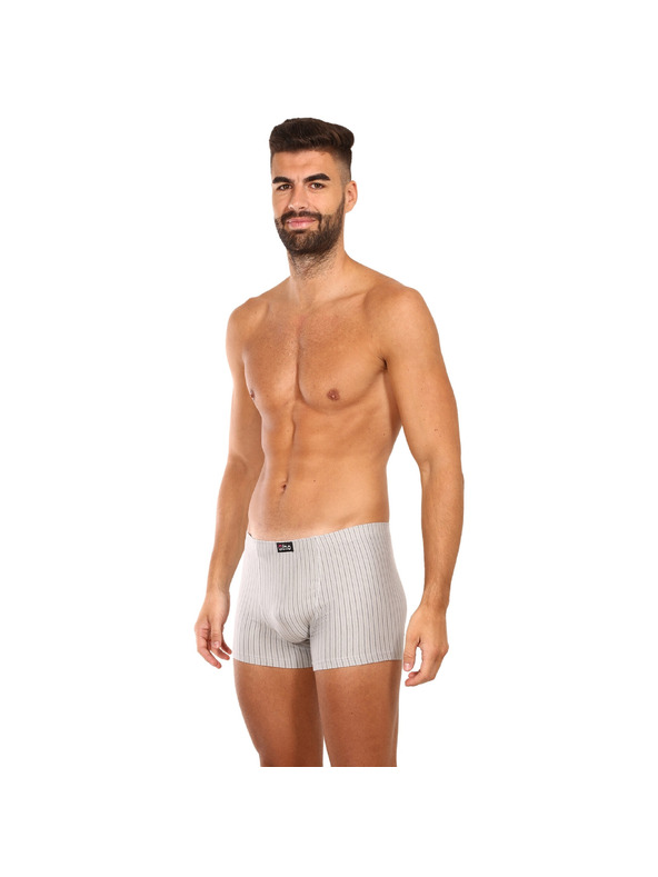 gino Muške bokserice Gino sive