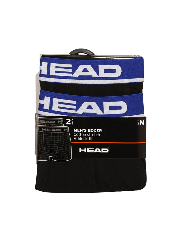 Head Set od dva - muške bokserice HEAD crne