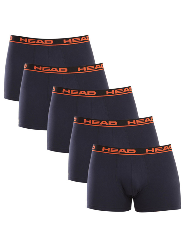 Head Set od pet - muške bokserice HEAD tamno plave