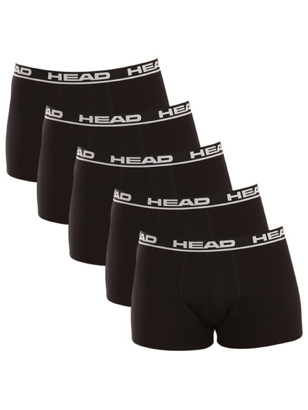 Head Set od pet - muške bokserice HEAD crne