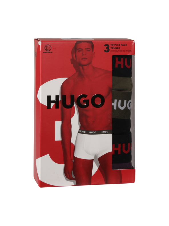 HUGO Set od troje - muške bokserice HUGO višebojna