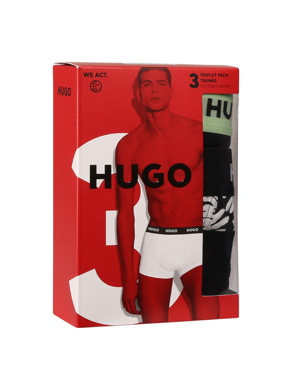 HUGO Set od troje - muške bokserice HUGO višebojna