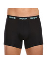 HUGO Set od troje - muške bokserice HUGO crne