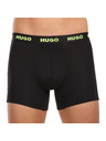 HUGO Set od troje - muške bokserice HUGO crne