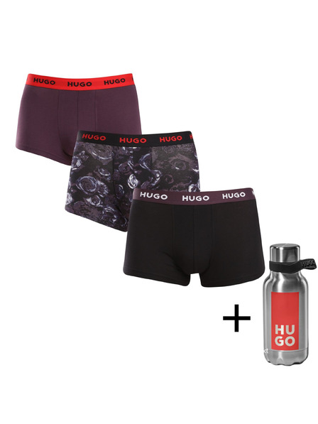 HUGO Set od troje - muške bokserice HUGO višebojna