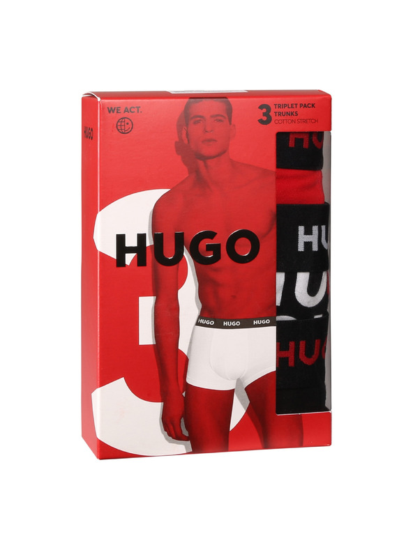 HUGO Set od troje - muške bokserice HUGO višebojna