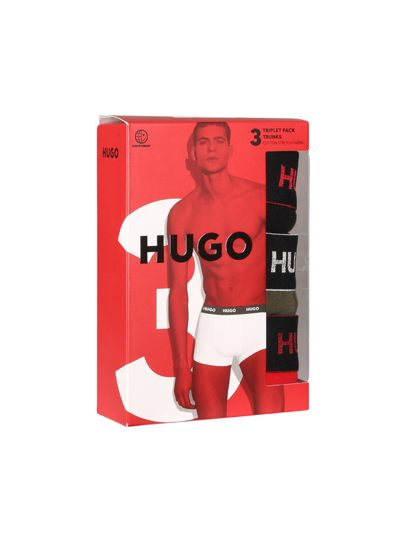 HUGO Set od troje - muške bokserice HUGO višebojna