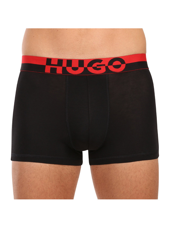 HUGO Set od troje - muške bokserice HUGO crne