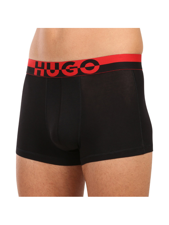 HUGO Set od troje - muške bokserice HUGO crne