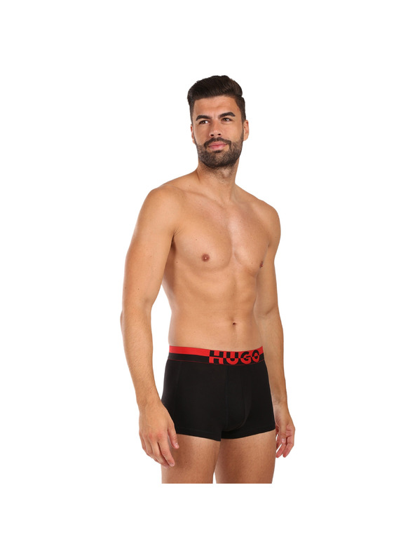 HUGO Set od troje - muške bokserice HUGO crne