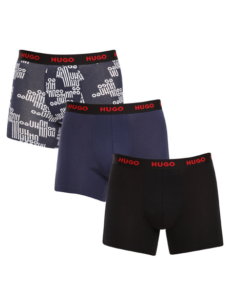 HUGO Set od troje - muške bokserice HUGO višebojna