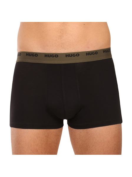 HUGO Set od petero - muške bokserice HUGO crne