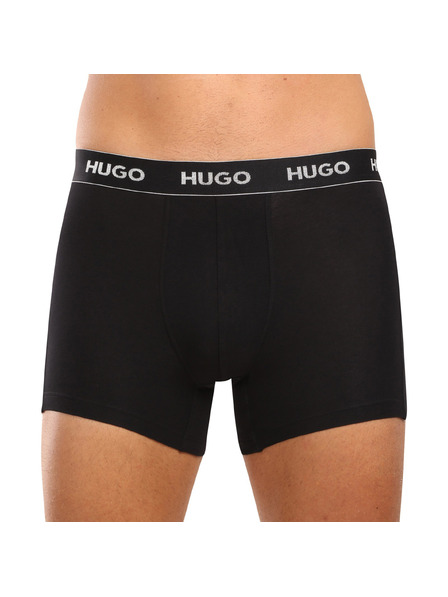 HUGO Set od troje - muške bokserice HUGO crne