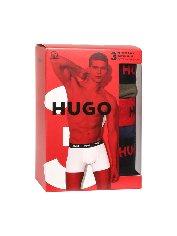 HUGO Set od troje - muške bokserice HUGO višebojna