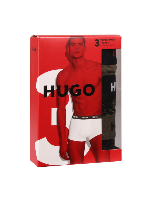 HUGO Set od troje - muške bokserice HUGO višebojna