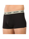 HUGO Set od troje - muške bokserice HUGO crne