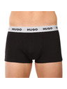 HUGO Set od troje - muške bokserice HUGO crne