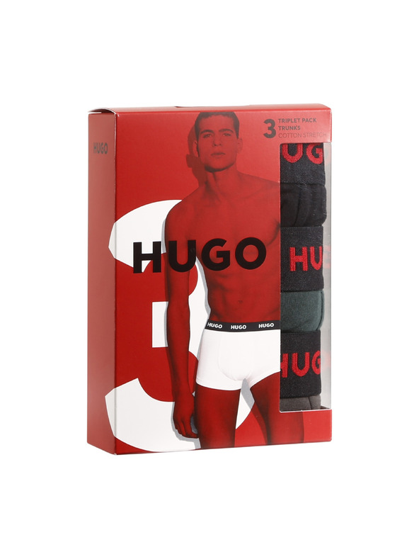 HUGO Set od troje - muške bokserice HUGO višebojna