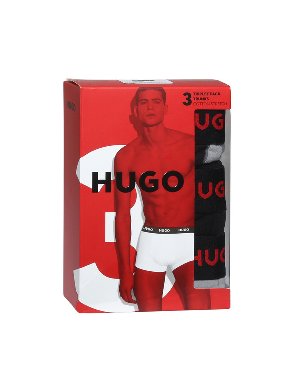 HUGO Set od troje - muške bokserice HUGO višebojna