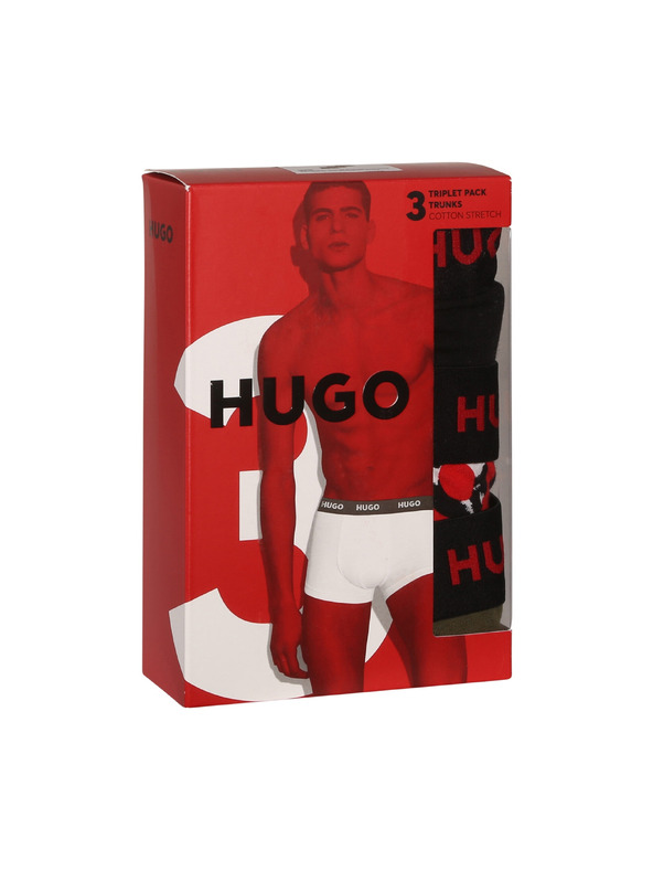 HUGO Set od troje - muške bokserice HUGO višebojna