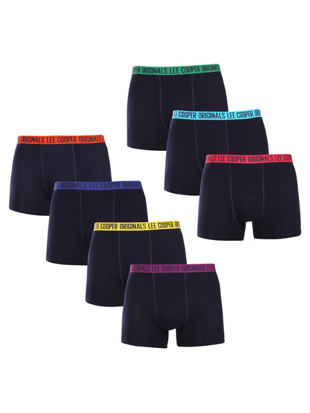 Lee Cooper Set od sedmero - muške bokserice Lee Cooper tamno plave