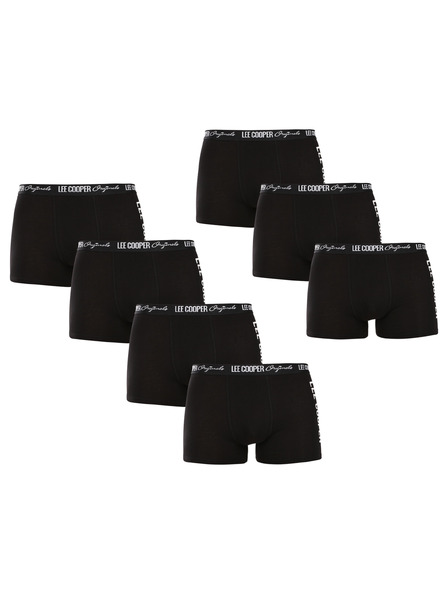 Lee Cooper Set od sedmero - muške bokserice Lee Cooper crne