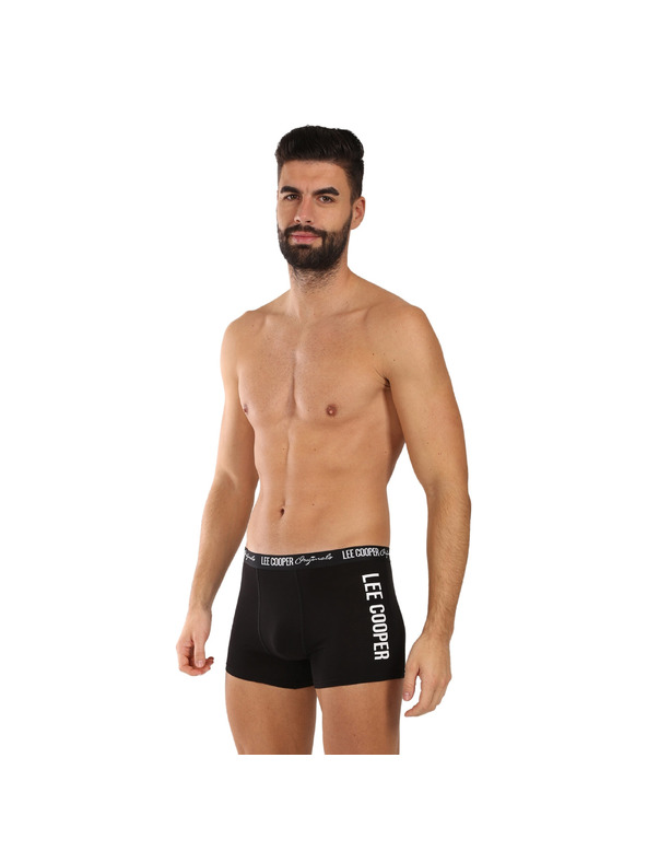 Lee Cooper Set od sedmero - muške bokserice Lee Cooper crne