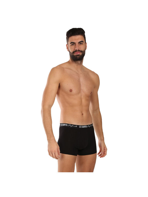 Lee Cooper Set od sedmero - muške bokserice Lee Cooper crne