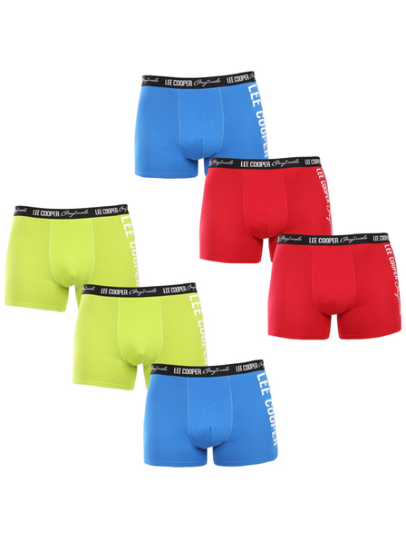 Lee Cooper Set od šestero - muške bokserice Lee Cooper višebojna