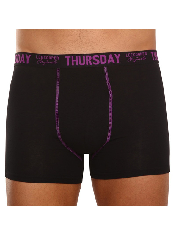 Lee Cooper Set od sedmero - muške bokserice Lee Cooper crne