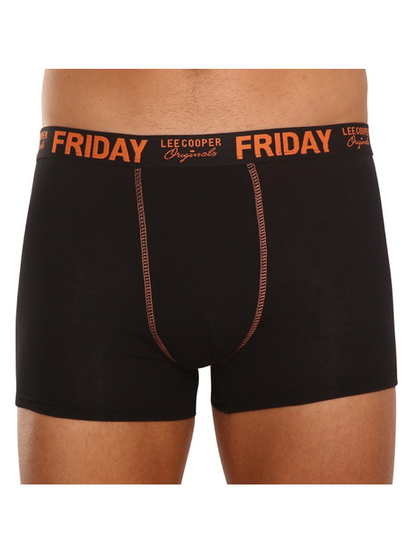 Lee Cooper Set od sedmero - muške bokserice Lee Cooper crne