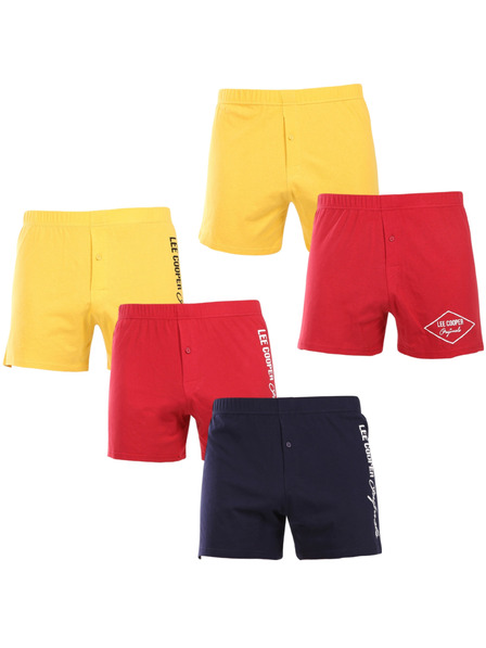 Lee Cooper Set od petero - muške gaće Lee Cooper višebojna