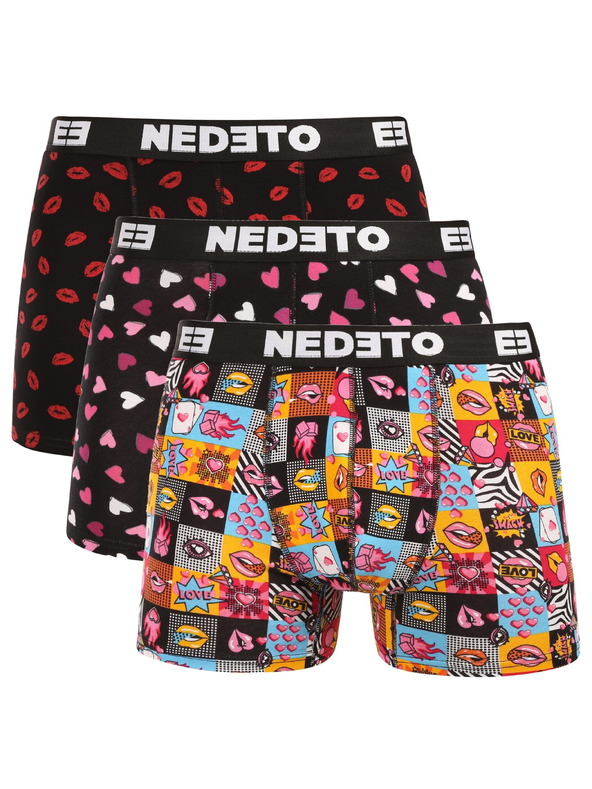 Nedeto Set od tri - muški boksački Nedeto Valentinovo višebojni